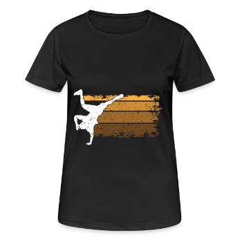 Breakdance kids - Women's Breathable T-Shirt - black - Front - AI Model Female 172 light (172cm)