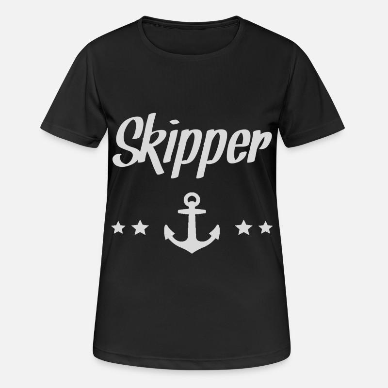 skipper - Women's Breathable T-Shirt - black