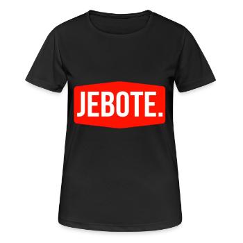 Serbien - Frauen T-Shirt atmungsaktiv - Schwarz - Vorne - AI Model Female 172 light (172cm)