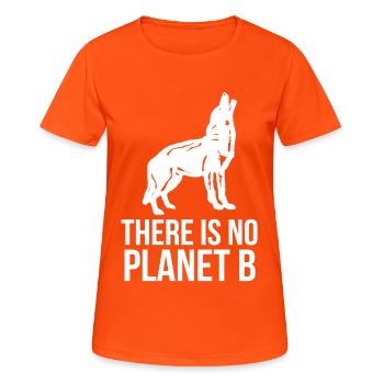 Animal rights activists - Women's Breathable T-Shirt - neon orange - Front - AI Model Female 172 dark (172cm)