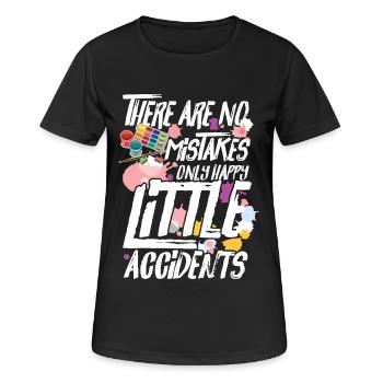Artiste peintre peinture peinture peinture peinture - T-shirt respirant Femme - noir - Devant - AI Model Female 172 light (172cm)