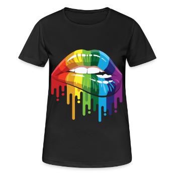 Gay Gay Pride Lgbt Lesbian Gay Gaymer - Women's Breathable T-Shirt - black - Front - AI Model Female 172 light (172cm)