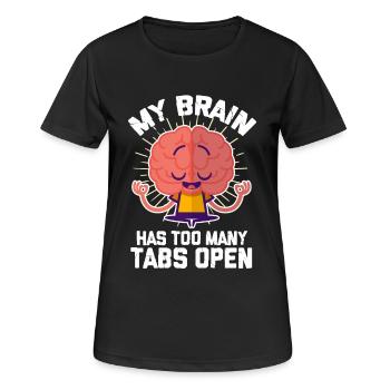 Nerd Nerds Nerde geschenke Nerd Outfit - Frauen T-Shirt atmungsaktiv - Schwarz - Vorne - AI Model Female 172 light (172cm)
