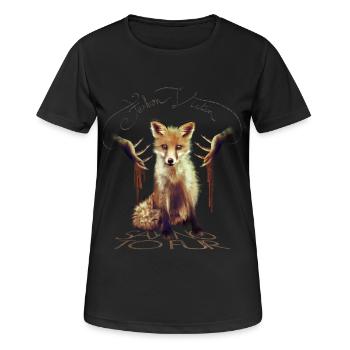 Fashion Victim - T-shirt respirant Femme - noir - Devant - AI Model Female 172 light (172cm)