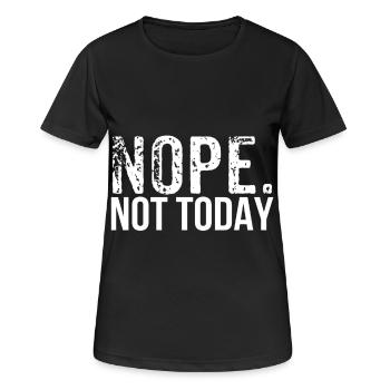 Nope - Women's Breathable T-Shirt - black - Front - AI Model Female 172 light (172cm)