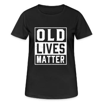 50th birthday 50th birthday man 50th birthday - Women's Breathable T-Shirt - black - Front - AI Model Female 172 light (172cm)