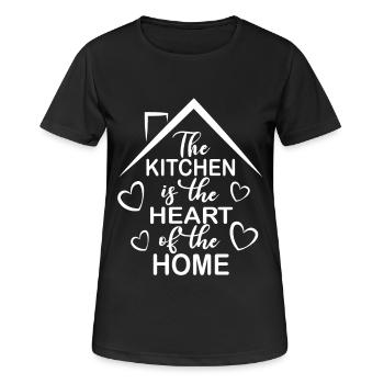 kitchen - Women's Breathable T-Shirt - black - Front - AI Model Female 172 light (172cm)