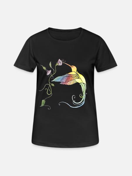 Hummingbird - T-shirt respirant Femme - noir