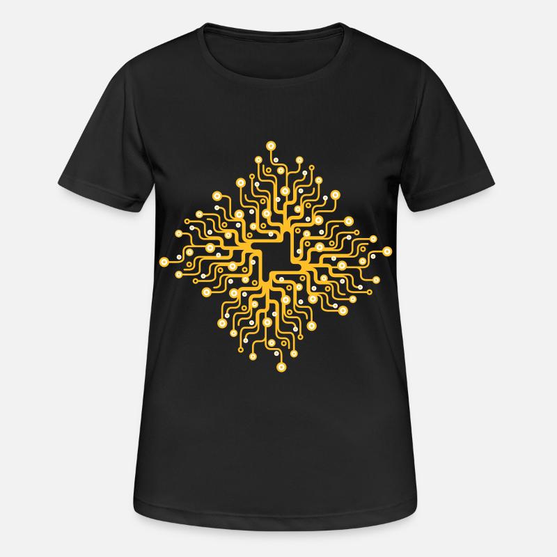 Netzwerk_2f - Women's Breathable T-Shirt - black