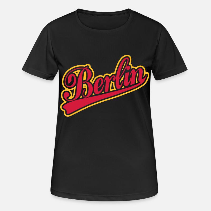 Berlin - Women's Breathable T-Shirt - black