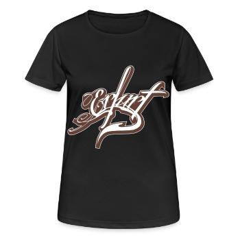 Erfurt - T-shirt respirant Femme - noir - Devant - AI Model Female 172 light (172cm)