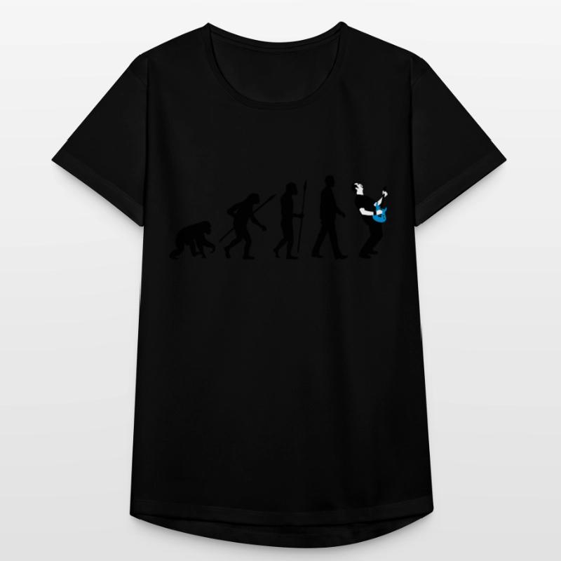 evolution_rocks_032012_n_3c Frauen T-Shirt atmungsaktiv