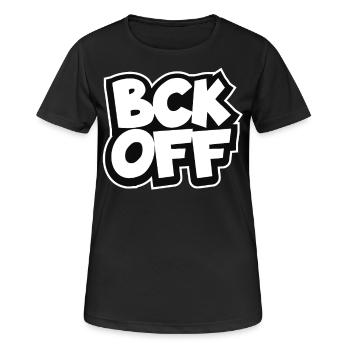 Retour – Fuck yourself - T-shirt respirant Femme - noir - Devant - AI Model Female 172 light (172cm)