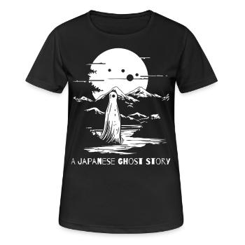 A Japanese Ghost Story - Women's Breathable T-Shirt - black - Front - AI Model Female 172 light (172cm)