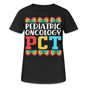 Childhood cancer Cancer survivor Cancer stinks - Women's Breathable T-Shirt - black - Front - AI Model Female 172 light (172cm)