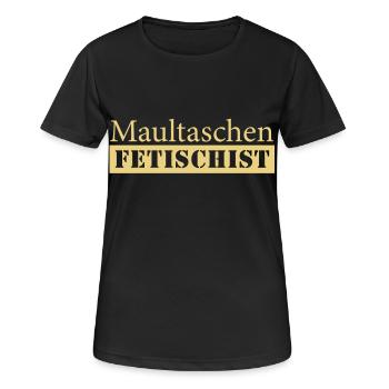 Ravioli Fetishes - Women's Breathable T-Shirt - black - Front - AI Model Female 172 light (172cm)