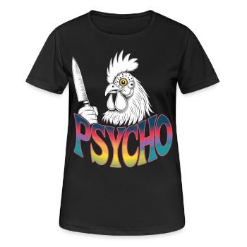 Psycho Chicken Style - Women's Breathable T-Shirt - black - Front - AI Model Female 172 light (172cm)