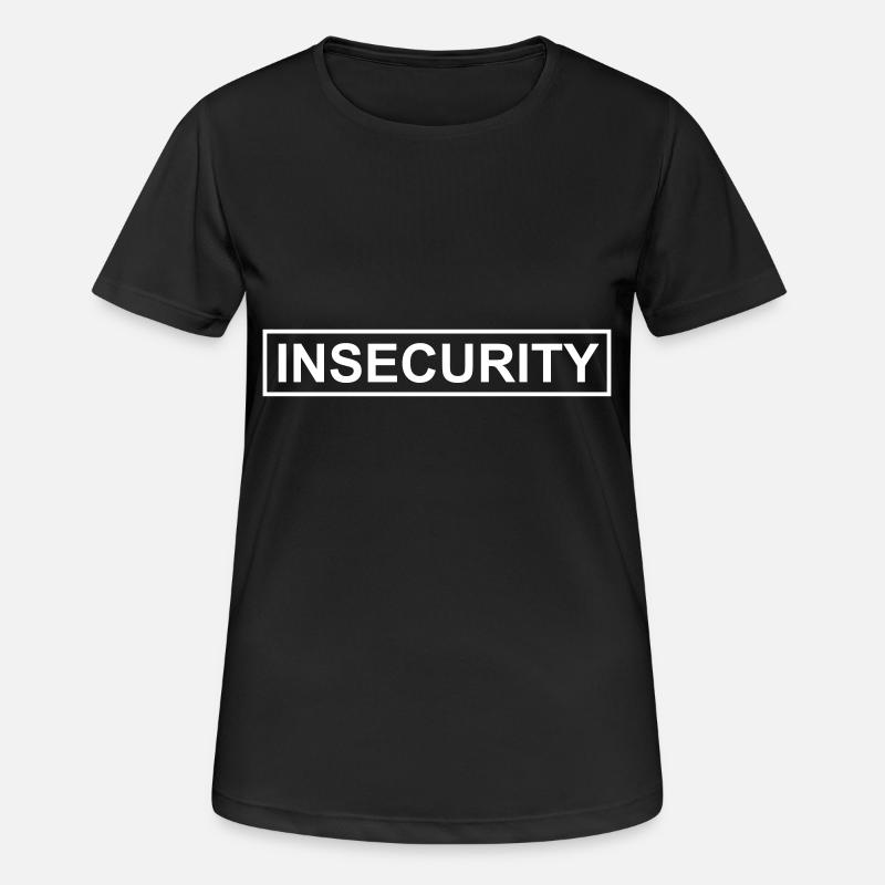 INSECURITY - Women's Breathable T-Shirt - black