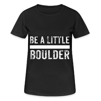 montée - T-shirt respirant Femme - noir - Devant - AI Model Female 172 light (172cm)