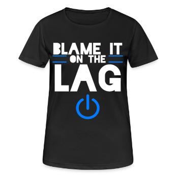 Gaming - T-shirt respirant Femme - noir - Devant - AI Model Female 172 light (172cm)