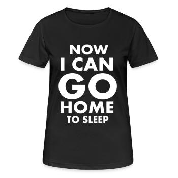 sportif - T-shirt respirant Femme - noir - Devant - AI Model Female 172 light (172cm)