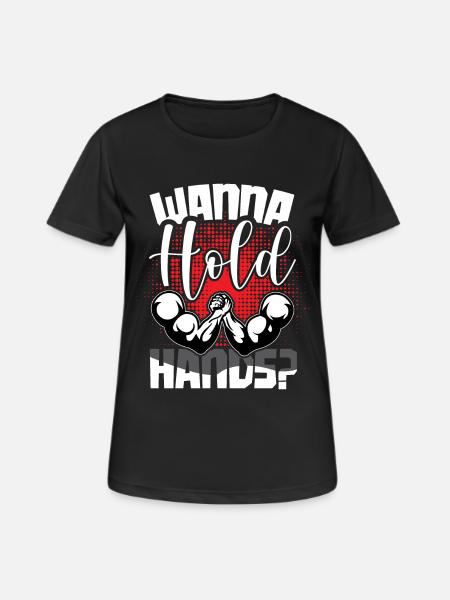 Arm wrestling training - arm wrestling - Women's Breathable T-Shirt - black