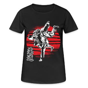 Karate karate suit karate fighter karate kids - Women's Breathable T-Shirt - black - Front - AI Model Female 172 light (172cm)