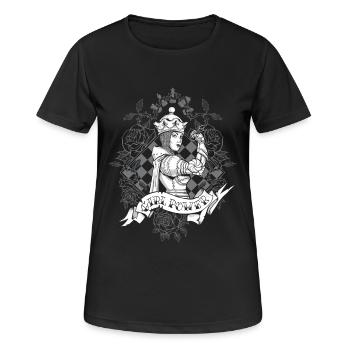 La Dame Blanche - T-shirt respirant Femme - noir - Devant - AI Model Female 172 light (172cm)