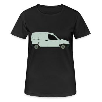 Van - Women's Breathable T-Shirt - black - Front - AI Model Female 172 light (172cm)