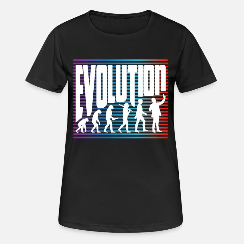evolution - Women's Breathable T-Shirt - black