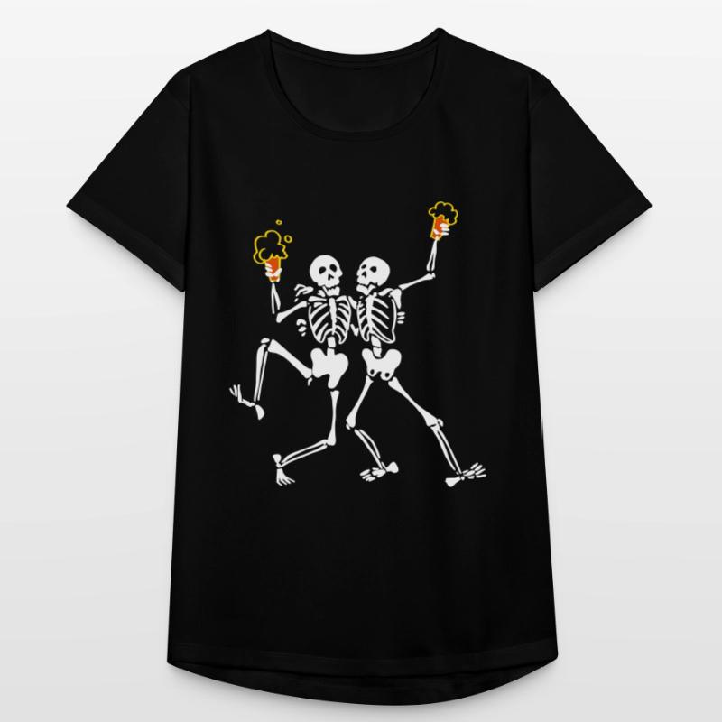 Squelettes faisant la java T-shirt respirant Femme