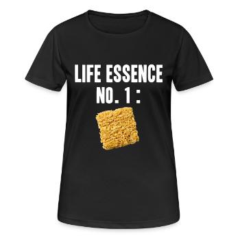 Ramen instant Nudeln Geschenk Idee Studenten - Frauen T-Shirt atmungsaktiv - Schwarz - Vorne - AI Model Female 172 light (172cm)