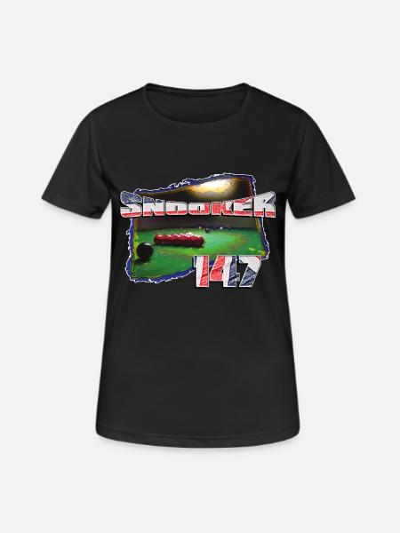SNOOKER 147 - Women's Breathable T-Shirt - black