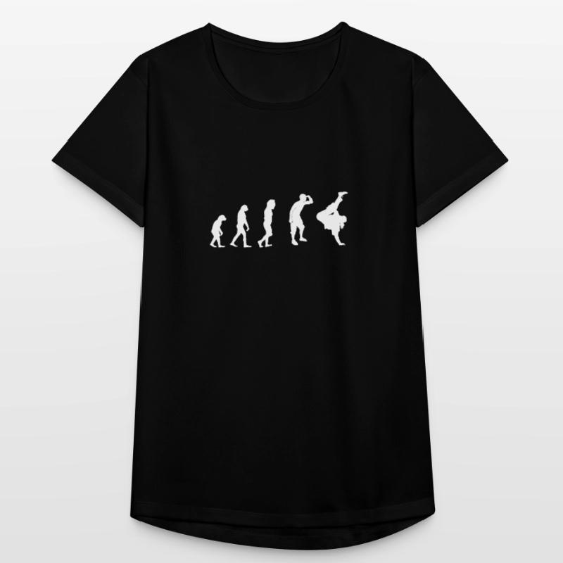 Evolution danse - Danse - Danse - Cadeau T-shirt respirant Femme