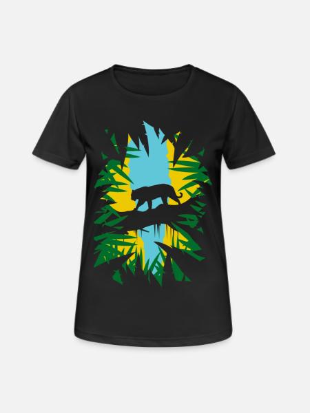 jungle - Women's Breathable T-Shirt - black