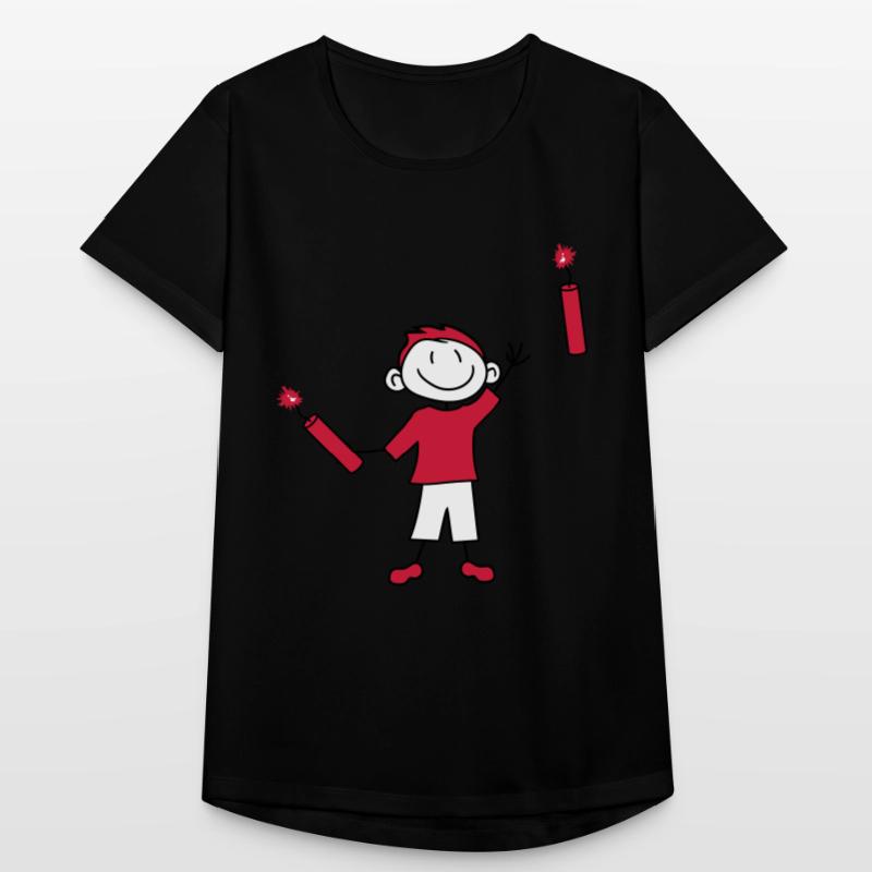 dynamite tnt nitro kuender bombe lancer explosion a T-shirt respirant Femme