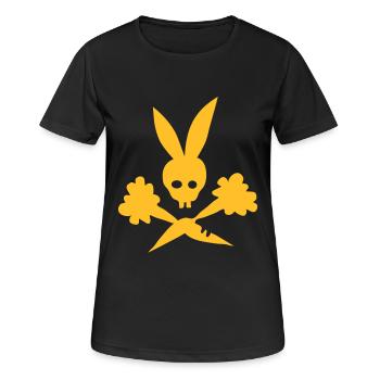 Carrots - Women's Breathable T-Shirt - black - Front - AI Model Female 172 light (172cm)