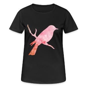 Ethno Travel Experience - Frauen T-Shirt atmungsaktiv - Schwarz - Vorne - AI Model Female 172 light (172cm)