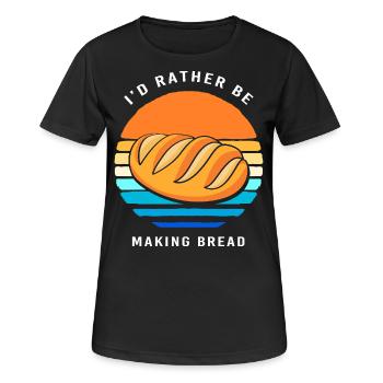 Baker Baker Baking - Women's Breathable T-Shirt - black - Front - AI Model Female 172 light (172cm)