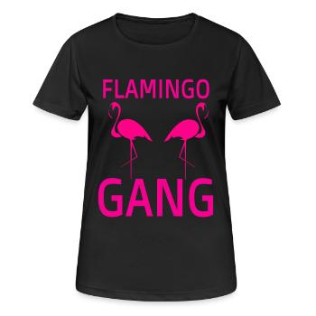 Équipement Flamingo - T-shirt respirant Femme - noir - Devant - AI Model Female 172 light (172cm)