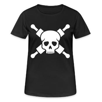 Baker - Women's Breathable T-Shirt - black - Front - AI Model Female 172 light (172cm)