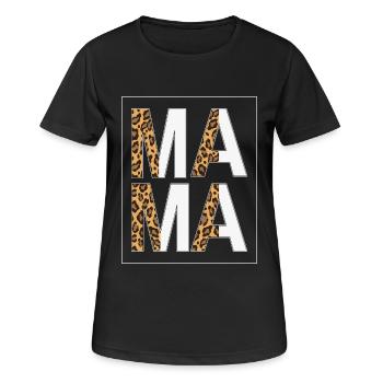 1984 Leopard 40th Birthday 40th Animal Print 1983 - Women's Breathable T-Shirt - black - Front - AI Model Female 172 light (172cm)