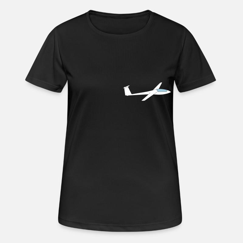 Ls3a glider glider pilot - Women's Breathable T-Shirt - black