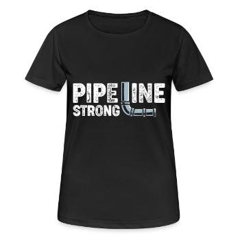 Locksmith Installer Assembly - Women's Breathable T-Shirt - black - Front - AI Model Female 172 light (172cm)