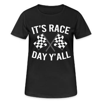 Drag Race - Women's Breathable T-Shirt - black - Front - AI Model Female 172 light (172cm)