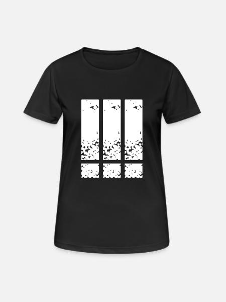 Exclamation mark, exclamation mark, exclamation mark - Women's Breathable T-Shirt - black