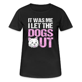 Pet Sitter Pets Babysitter - Women's Breathable T-Shirt - black - Front - AI Model Female 172 light (172cm)
