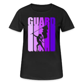 Flag Flag Waving Flag Waver Carnival - Women's Breathable T-Shirt - black - Front - AI Model Female 172 light (172cm)
