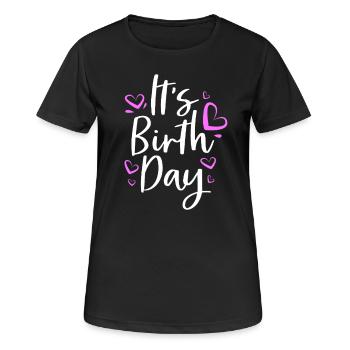 Midwife - Women's Breathable T-Shirt - black - Front - AI Model Female 172 light (172cm)
