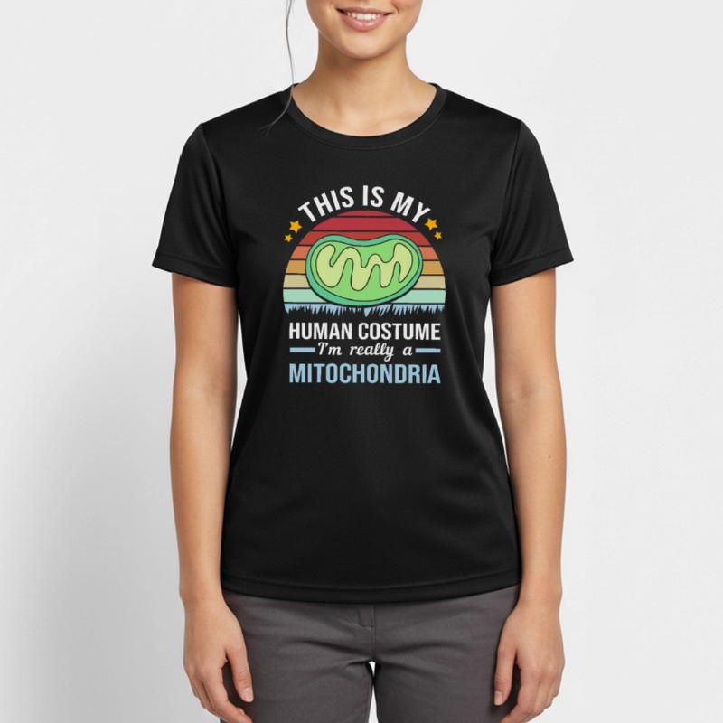 Formule structurelle de la molécule T-shirt respirant Femme